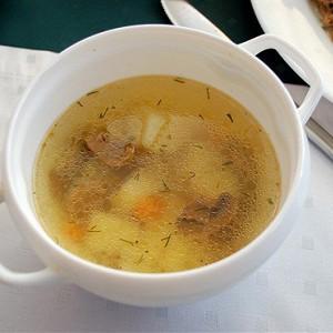 Грибной суп с картофелем