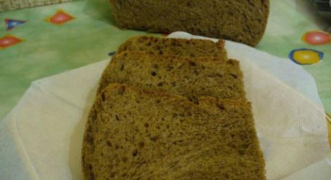 Хлеб с ржаным солодом в хлебопечке и в мультиварке