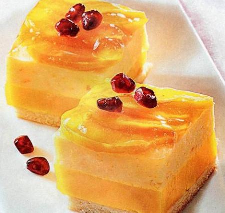 Рецепт персикового десерта